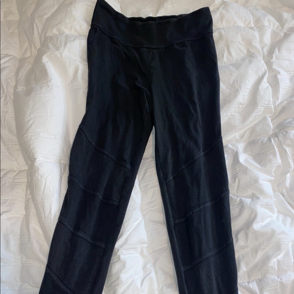 Grey/Black BP leggings